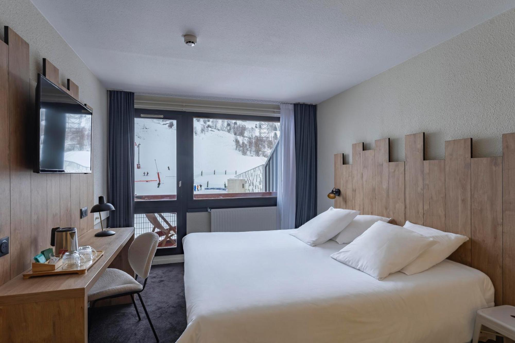 Belambra Hôtel Les 2 Alpes - L'Orée Des Pistes - Demi-Pension Les Deux Alpes Exterior foto