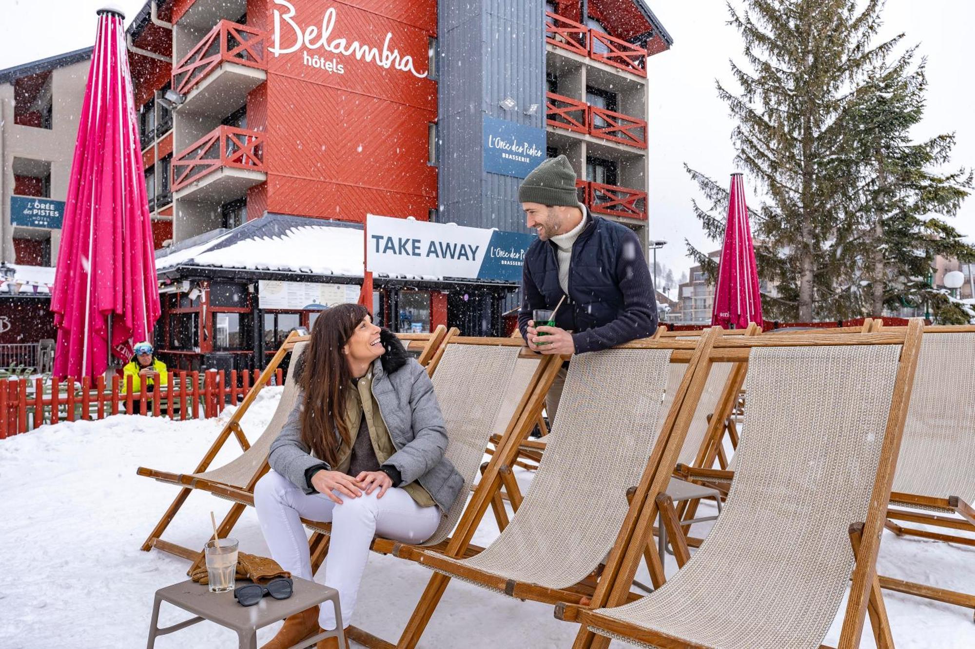 Belambra Hôtel Les 2 Alpes - L'Orée Des Pistes - Demi-Pension Les Deux Alpes Exterior foto